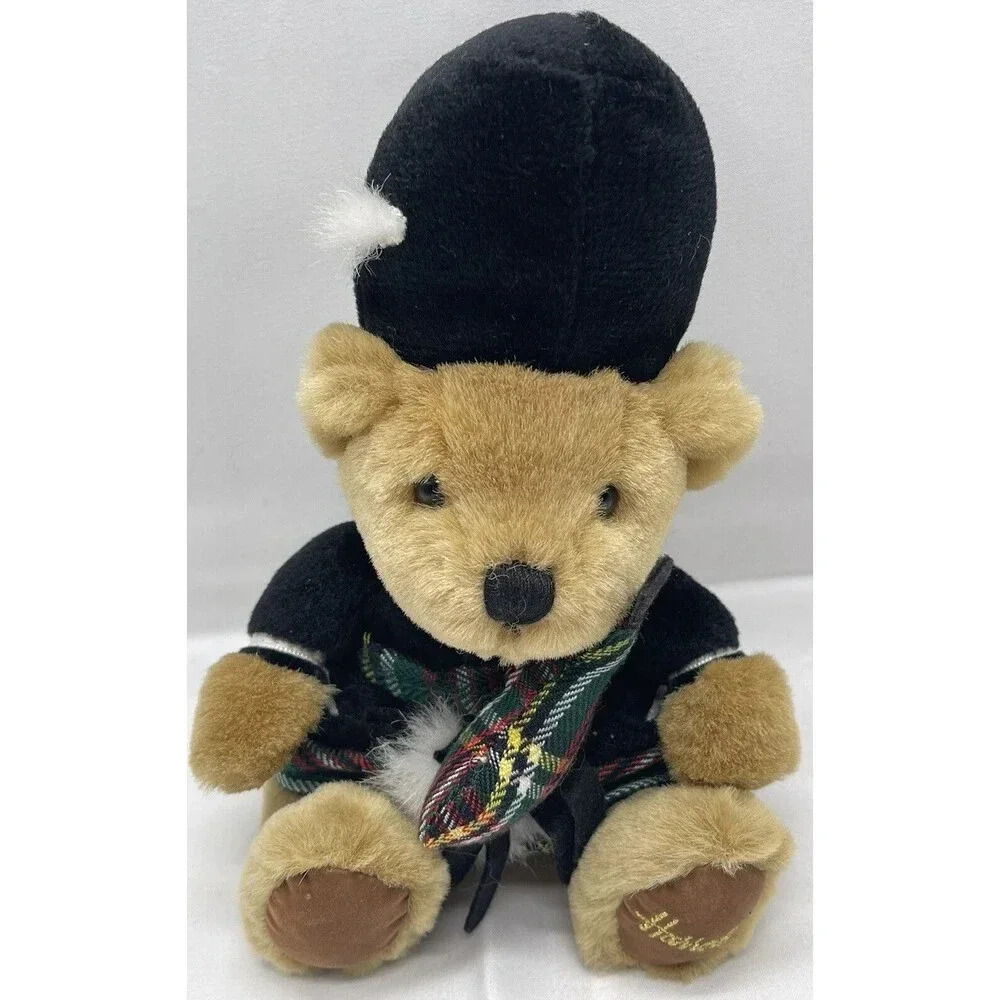 Harrods Plush Bear Piper 7.5" Teddy Knightsbridge Plush Stuffed Animal Toy